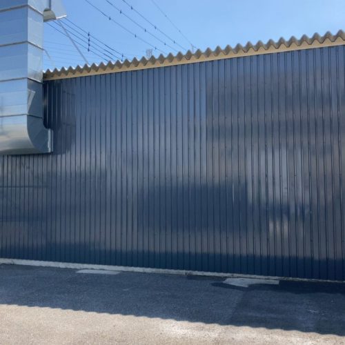 栃木県小山市,工場外壁塗装工事,工場倉庫,シリコンセラUV