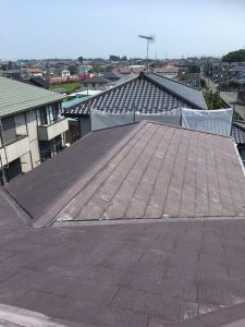 栃木県宇都宮市,屋根塗装,補修工事,スーパーシリコン