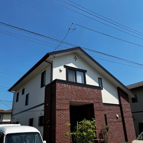 栃木県宇都宮市,戸建住宅,屋根塗装,外壁塗装
