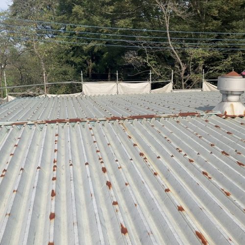 栃木県栃木市,倉庫の屋根塗装,外壁塗装工事
